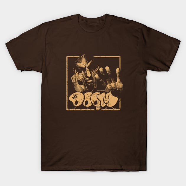 mf doom brown T-Shirt by Hoki Tross Creative